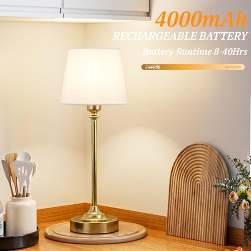 Elegant Cordless Touch Lamp