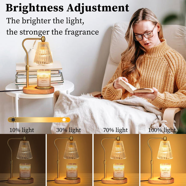 Cozy Glow Candle Warmer Lamp