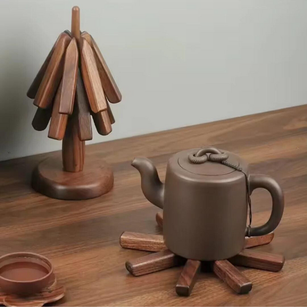 Stylish Walnut Tree Trivet