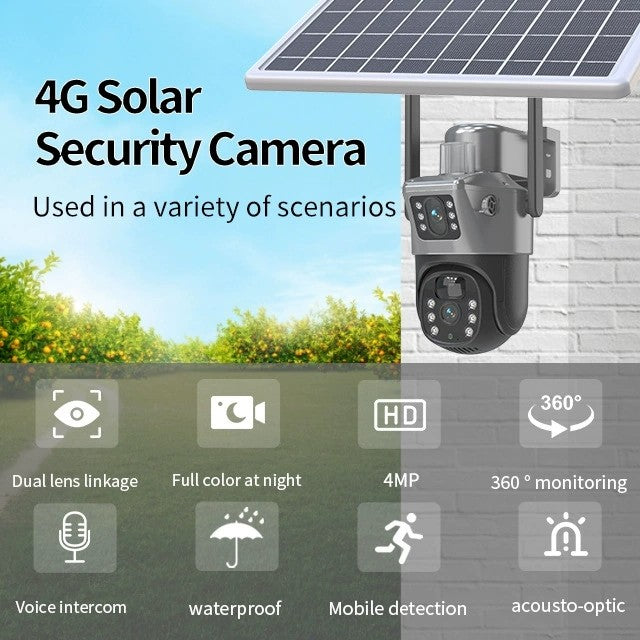 outdoor solar camera