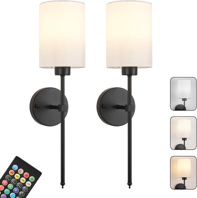 LumoEase™ Wireless Wall Sconces (SET OF 2 + 2 BULBS FREE)