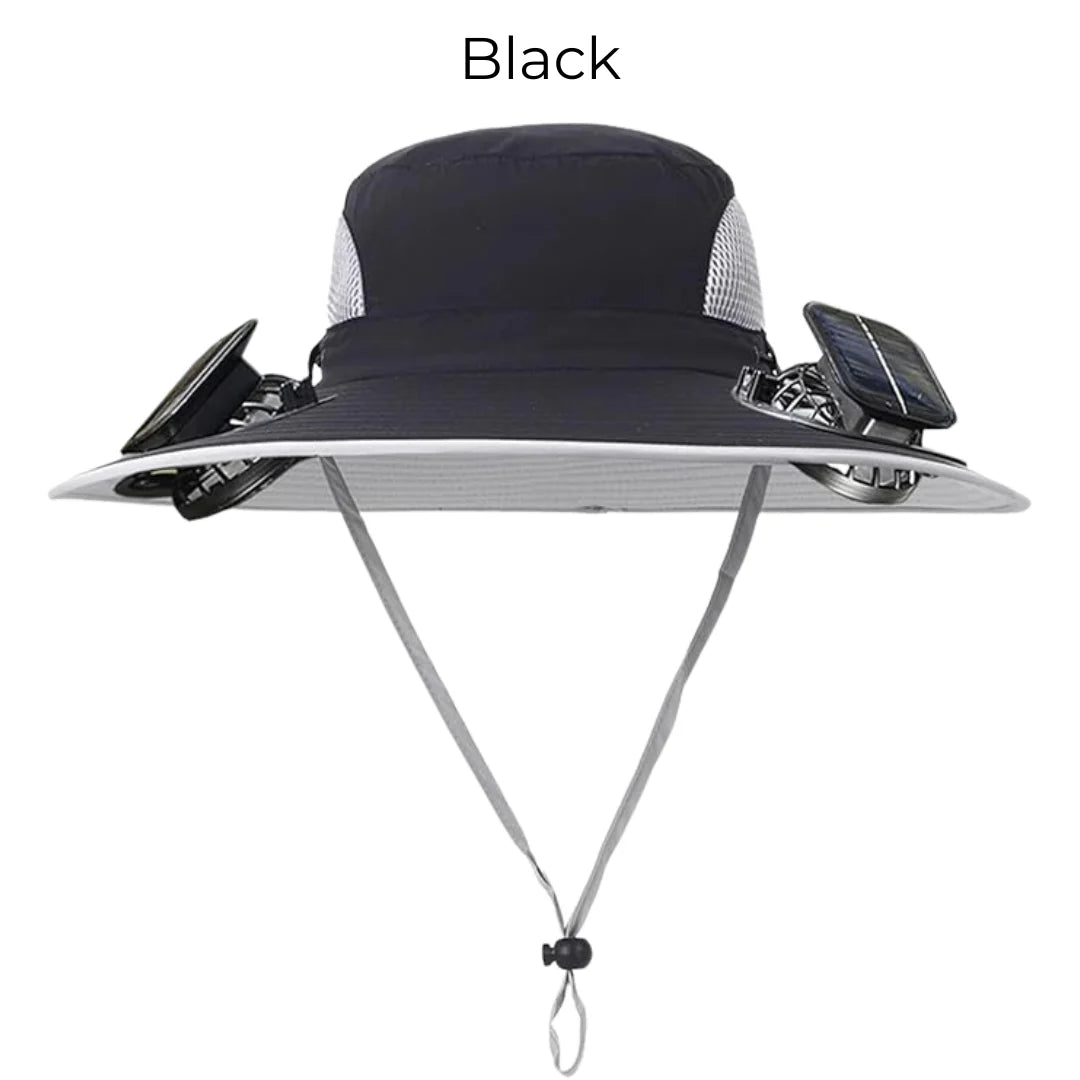 Solar Powered Fan Hat