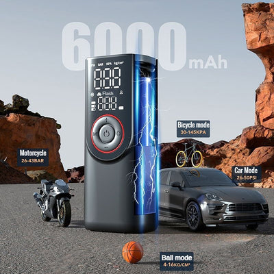 AirSwift™ 6000mAh Wireless Tire Inflator