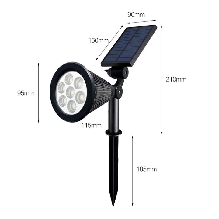 Solar garden light