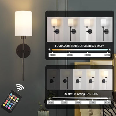 LumoEase™ Wireless Wall Sconces (SET OF 2 + 2 BULBS FREE)