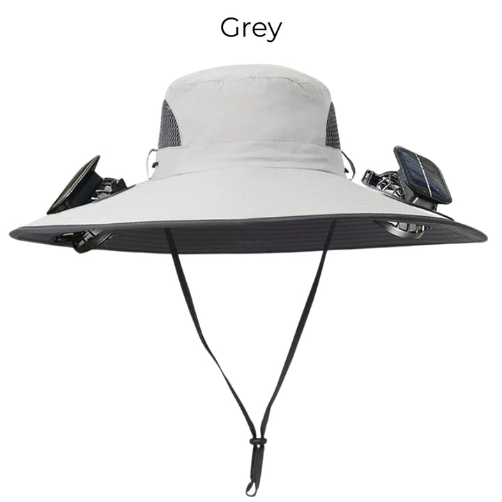 Solar Powered Fan Hat