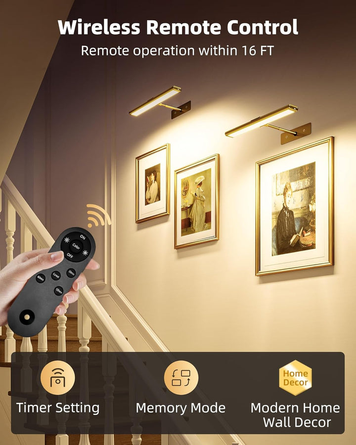 LightsCordless™ — Wireless Rechargeable Picture Lighting