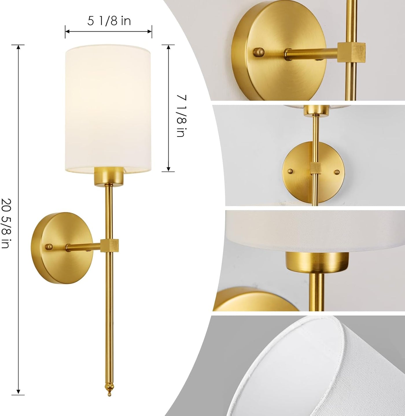 LumoEase™ Wireless Wall Sconces (SET OF 2 + 2 BULBS FREE)