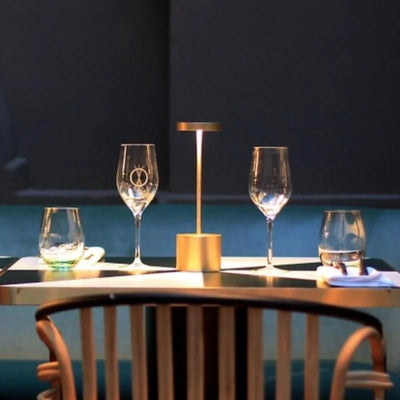 LED Metal Cordless Table Lamp