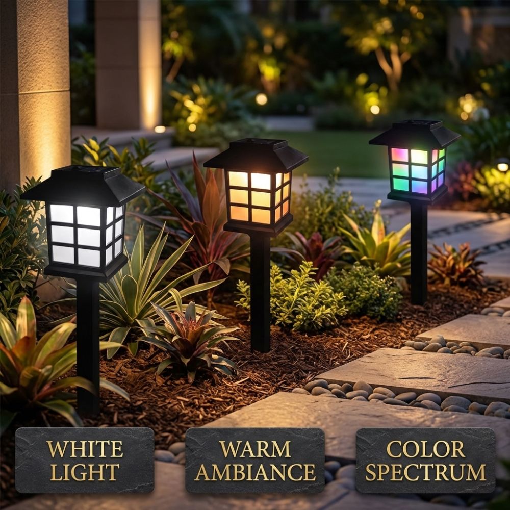 BrightPath™ Solar Pathway Garden Light – Waterproof Outdoor LED Stake Light