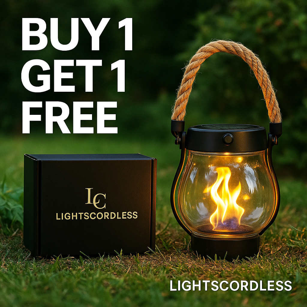 Lightscordless™ – Solar-Powered Outdoor Lantern Lights