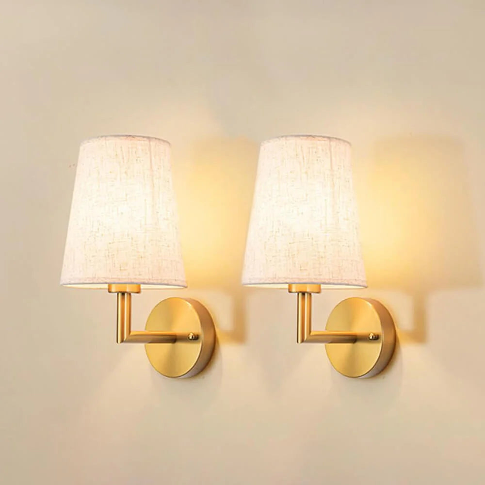 Wireless Fabric Wall Light(2 Packs)