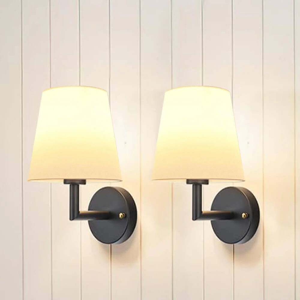 Wireless Fabric Wall Light(2 Packs)