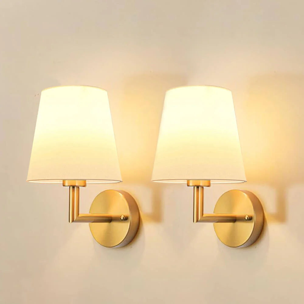 Wireless Fabric Wall Light(2 Packs)