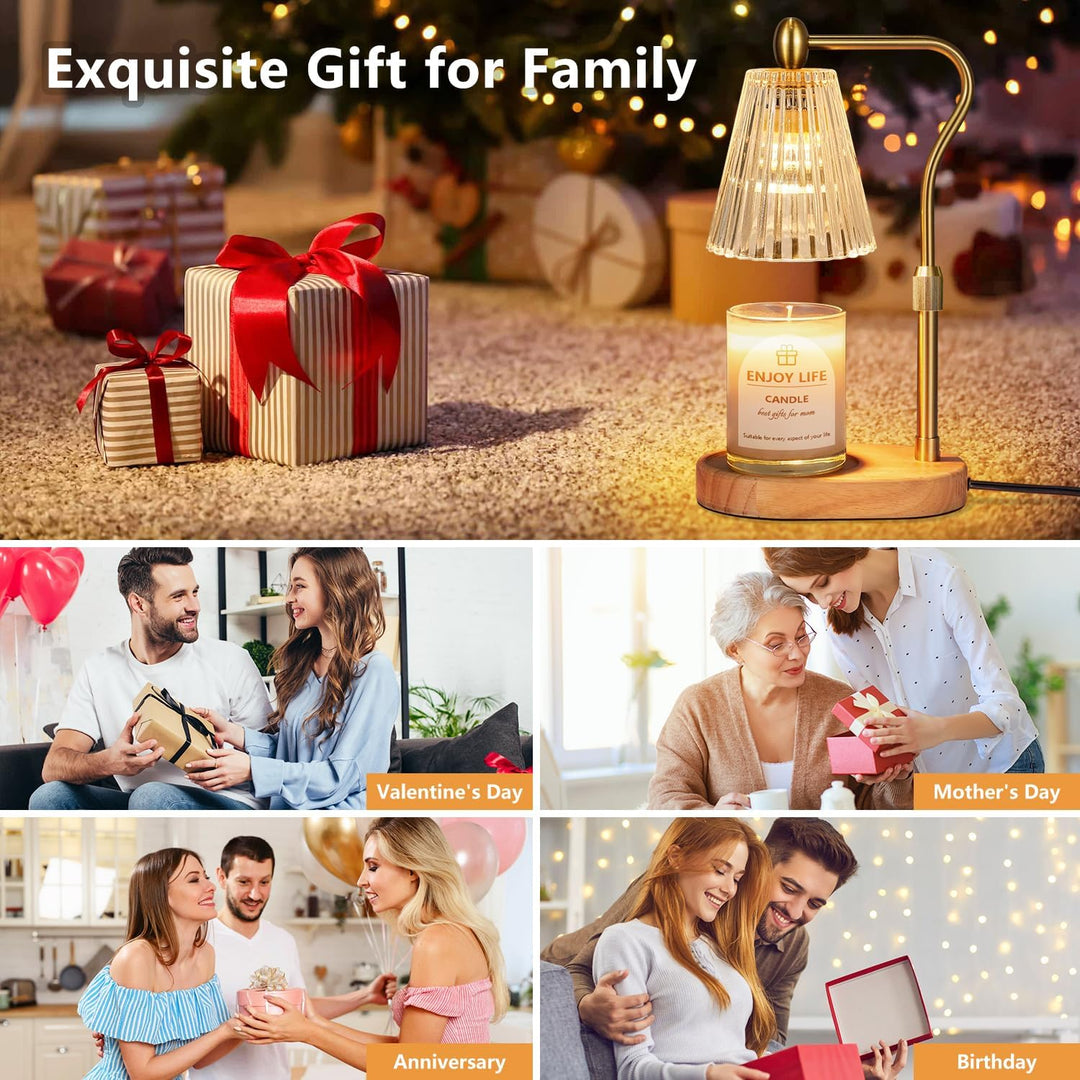 Cozy Glow Candle Warmer Lamp