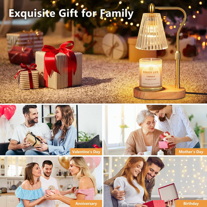 Cozy Glow Candle Warmer Lamp
