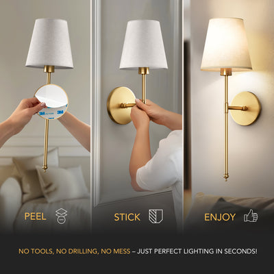 EasyGlow Wireless Wall Lights