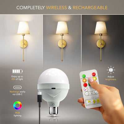 EasyGlow Wireless Wall Lights