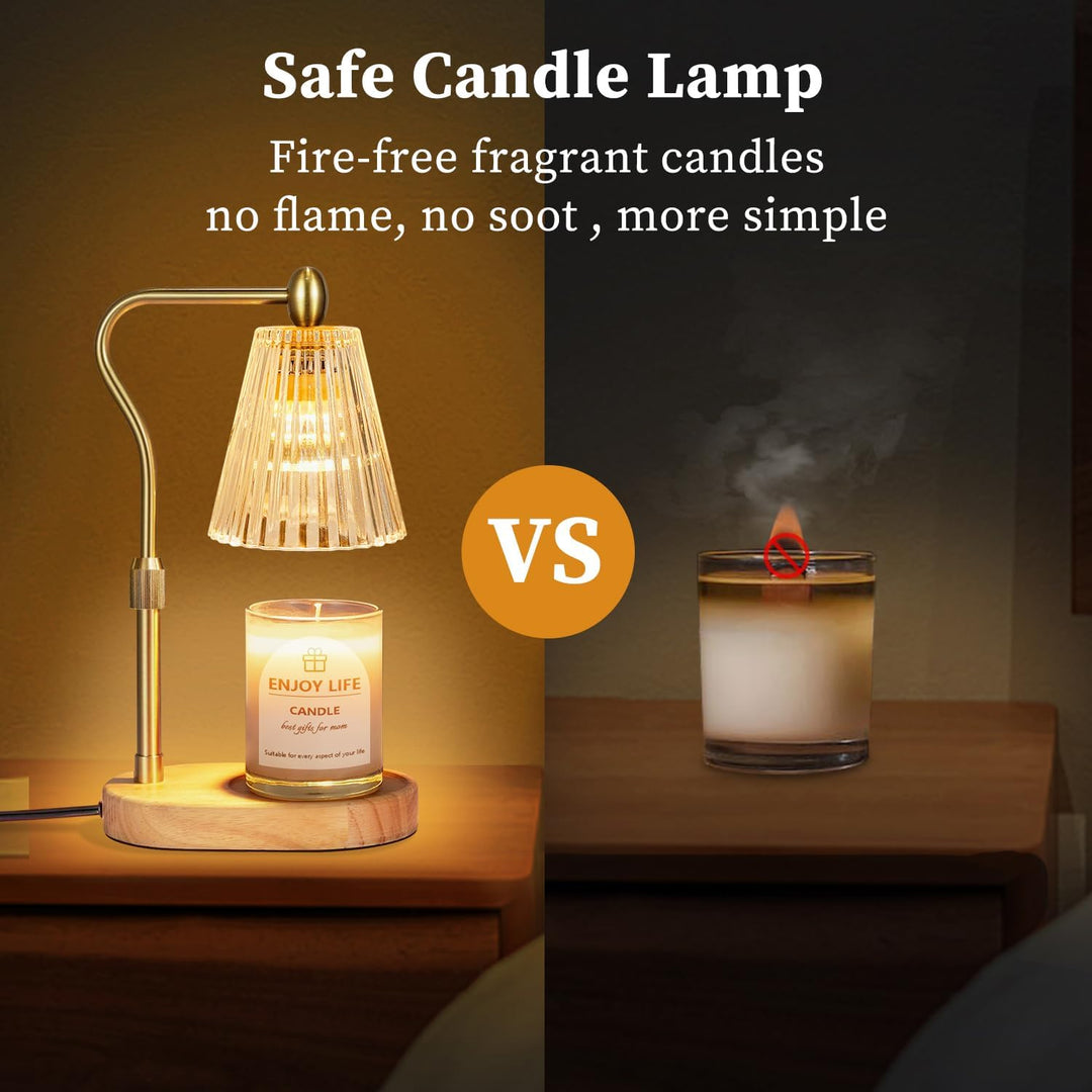 Cozy Glow Candle Warmer Lamp
