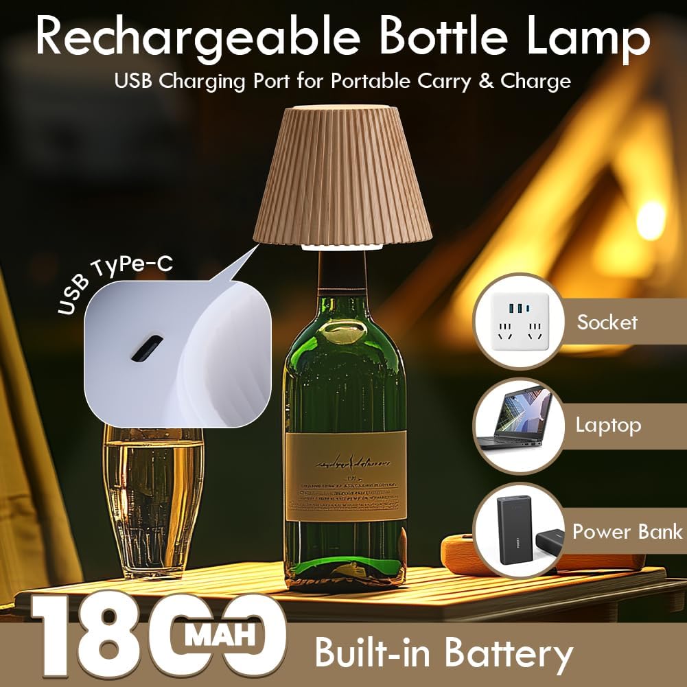 NobleBottle™ - Rechargeable Bottle Lamp