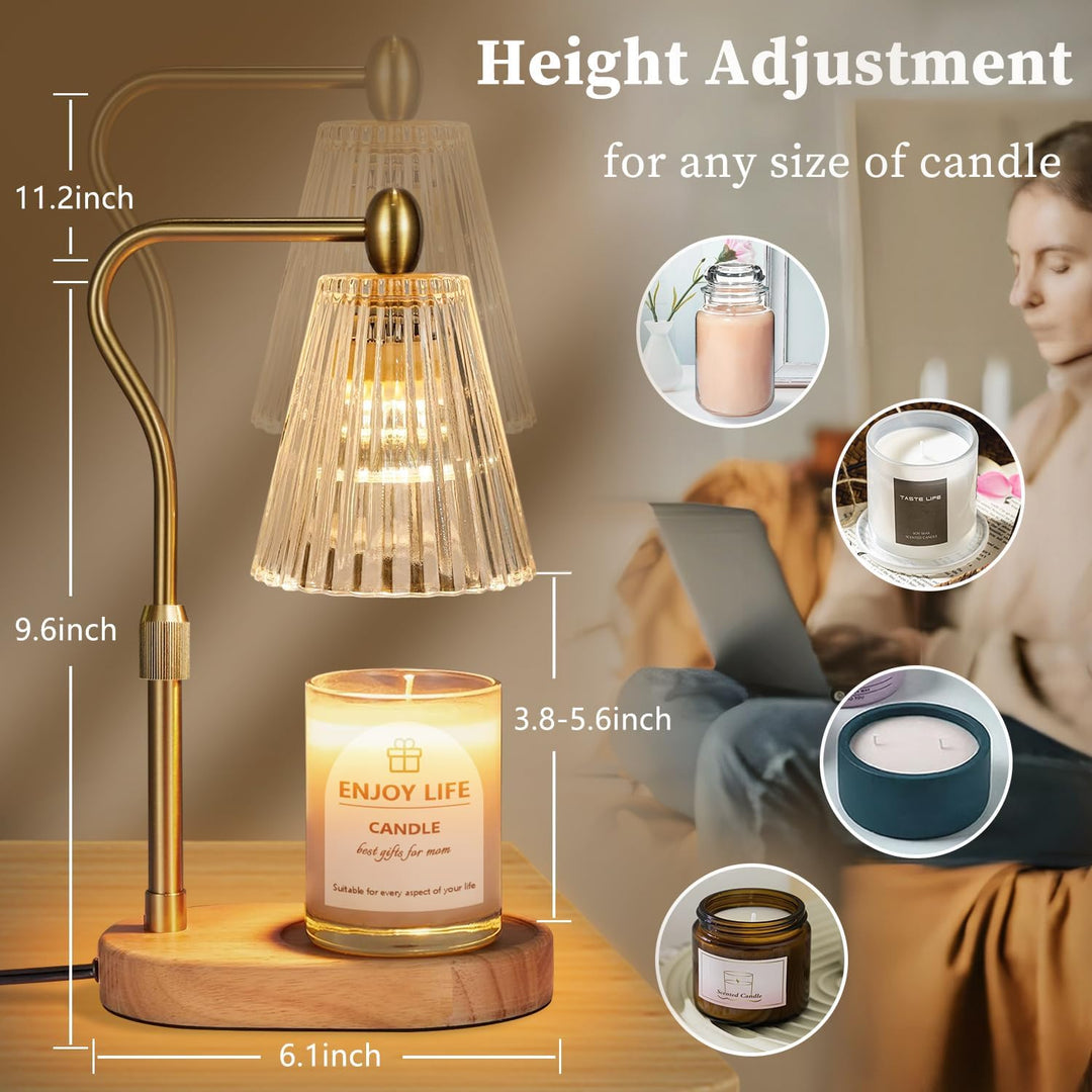 Cozy Glow Candle Warmer Lamp