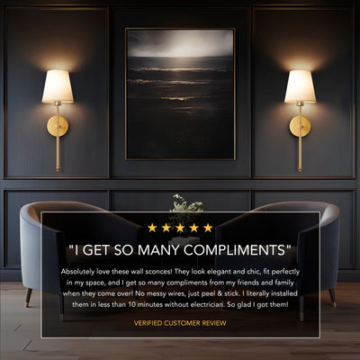 EasyGlow Wireless Wall Lights