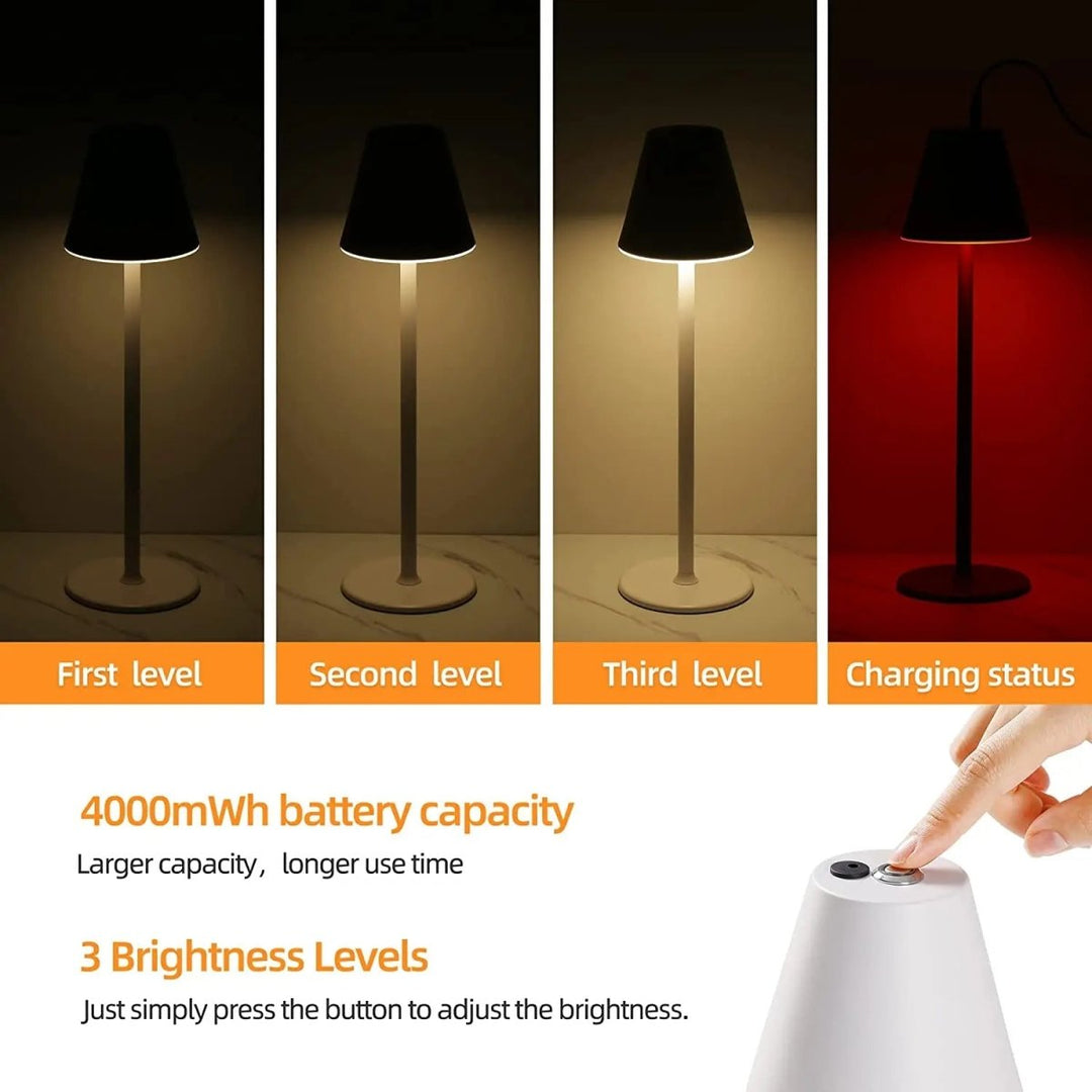 Cordless Brightness Bedside Lamp - LightscordlessCordless Table Lamp