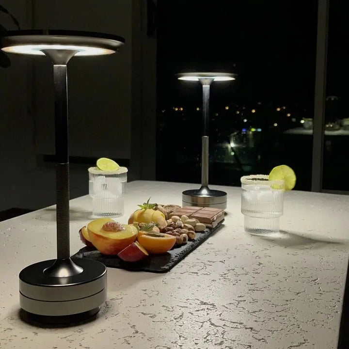Metallic Cordless Table Lamp - Lightscordless