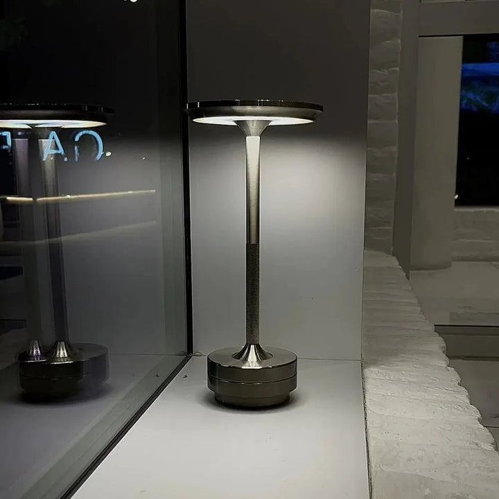 Metallic Cordless Table Lamp - Lightscordless