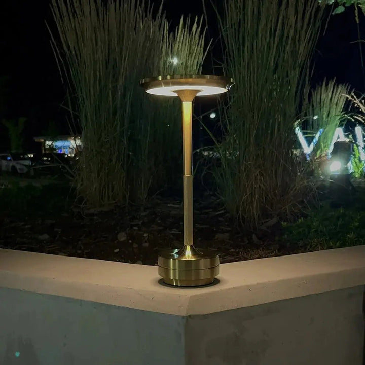 Metallic Cordless Table Lamp - Lightscordless