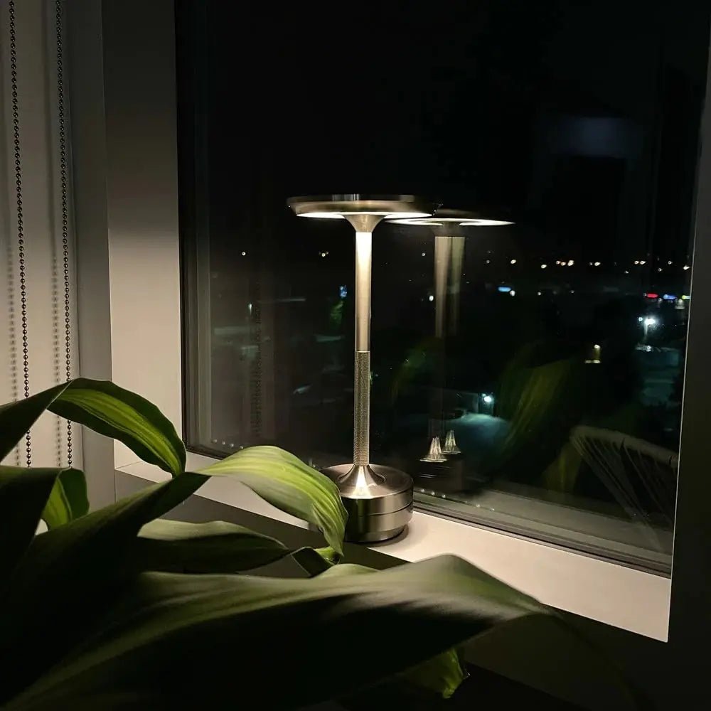 Metallic Cordless Table Lamp - Lightscordless