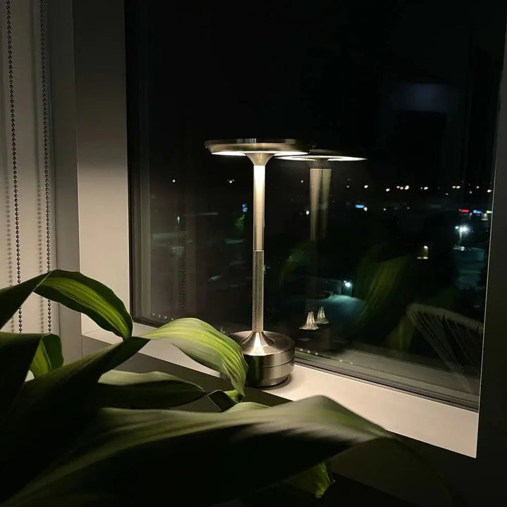 Metallic Cordless Table Lamp - Lightscordless