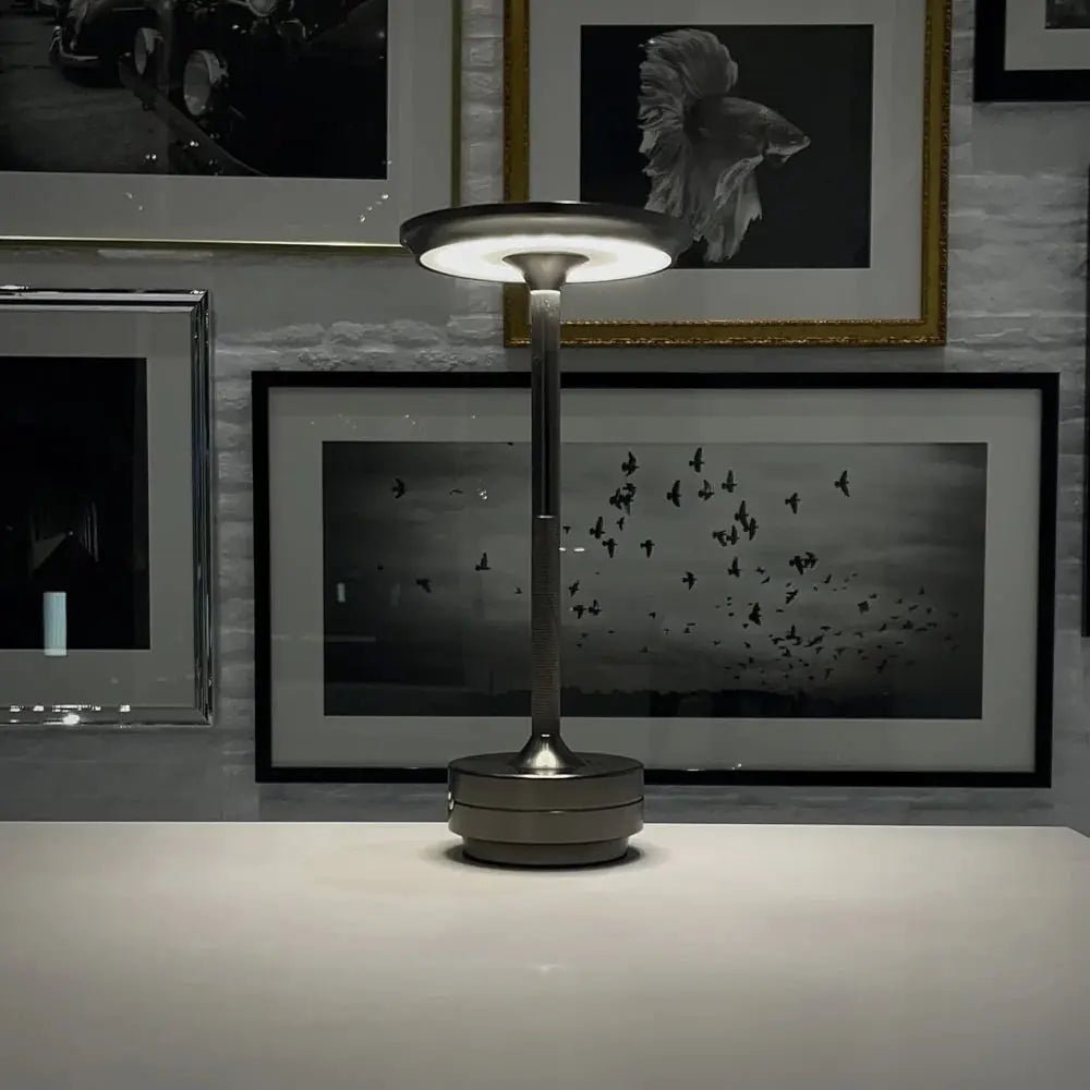 Metallic Cordless Table Lamp - Lightscordless